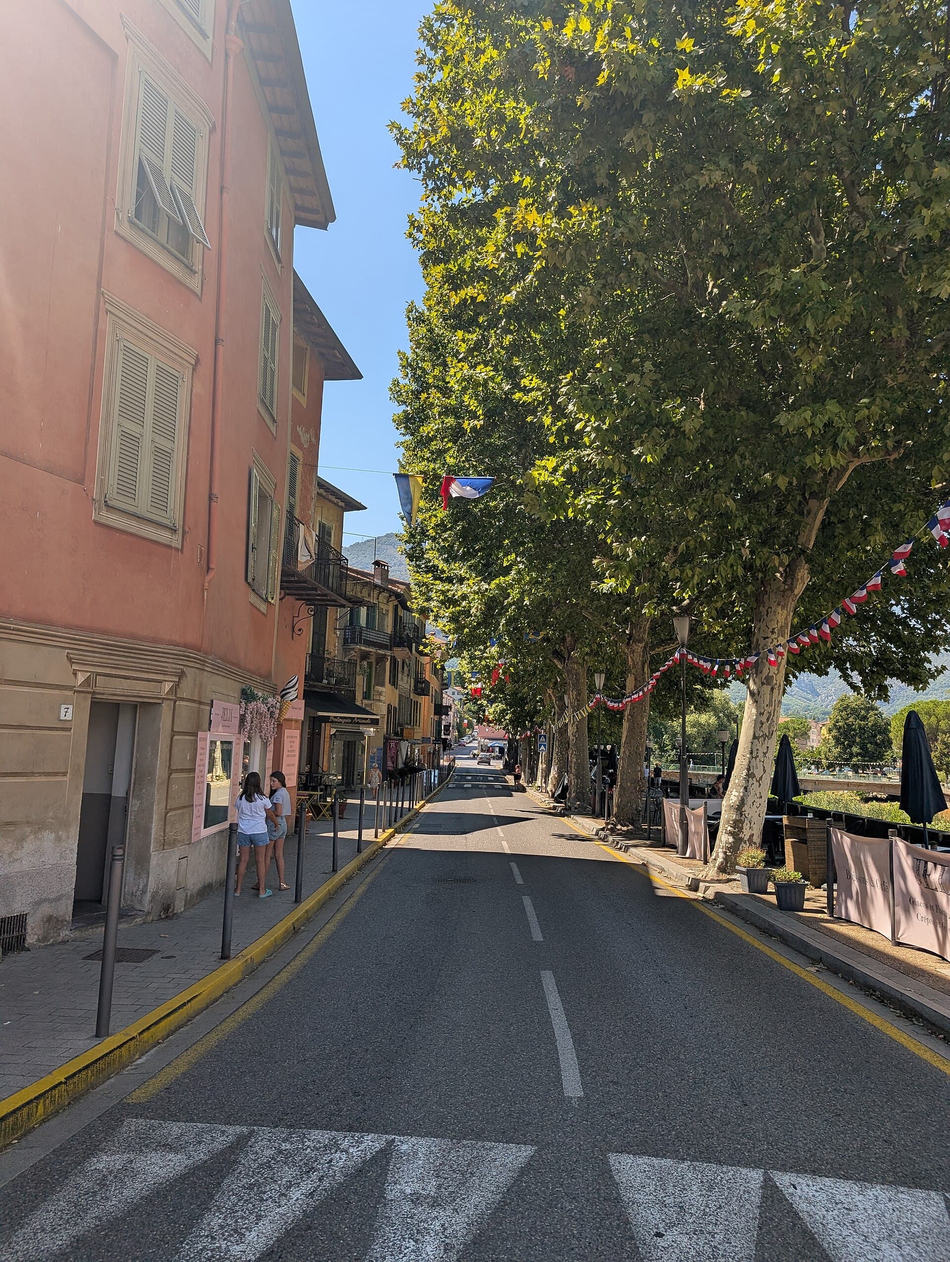 La vieille ville de Sospel et ses trompe-l'œil