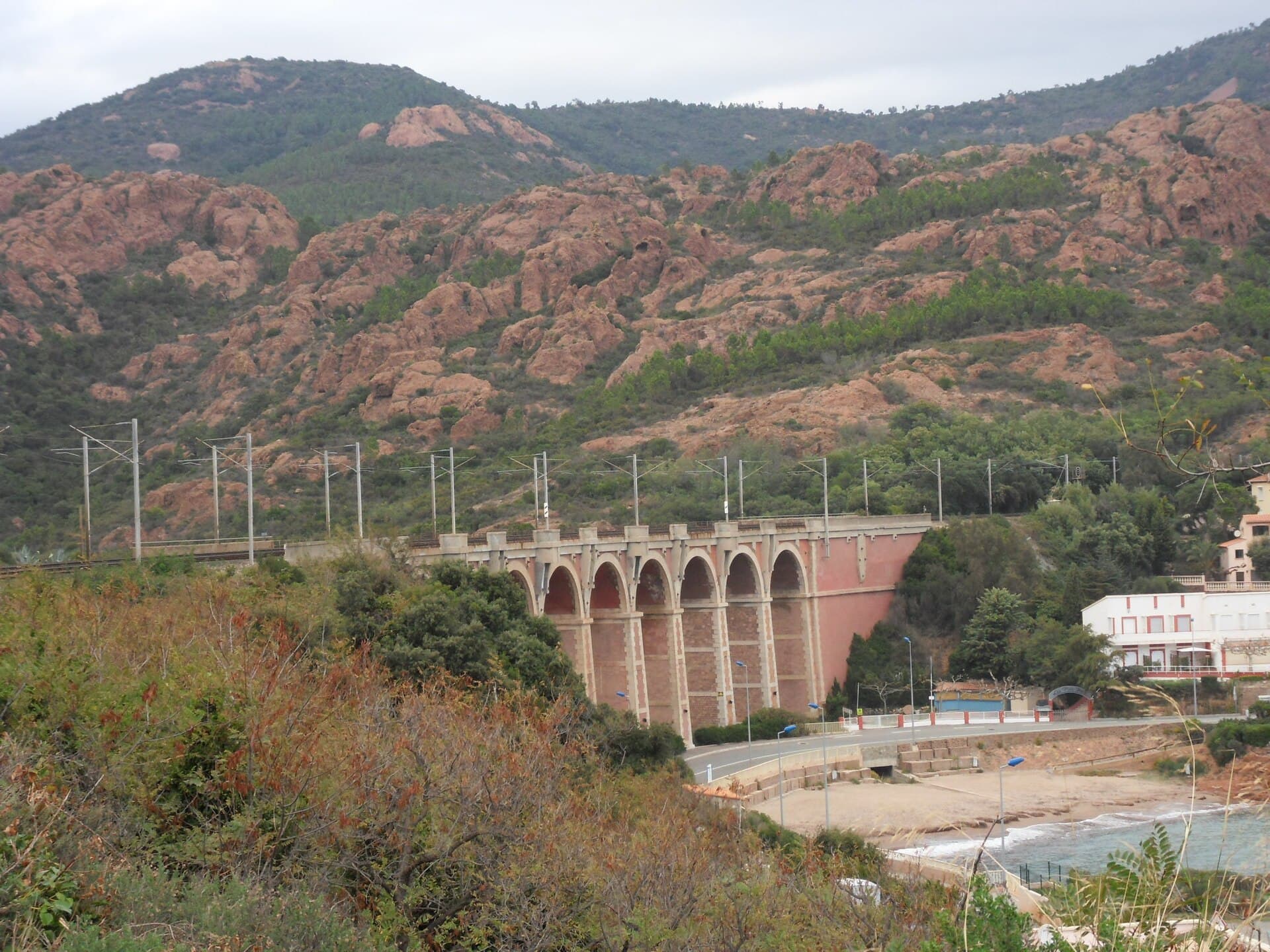 Le viaduc d'Anthéor