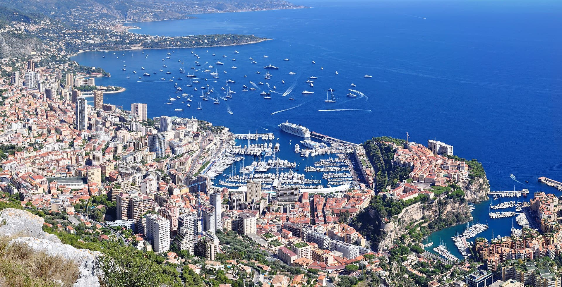 Le belvédère du Trophée, vue gratuite sur Monaco