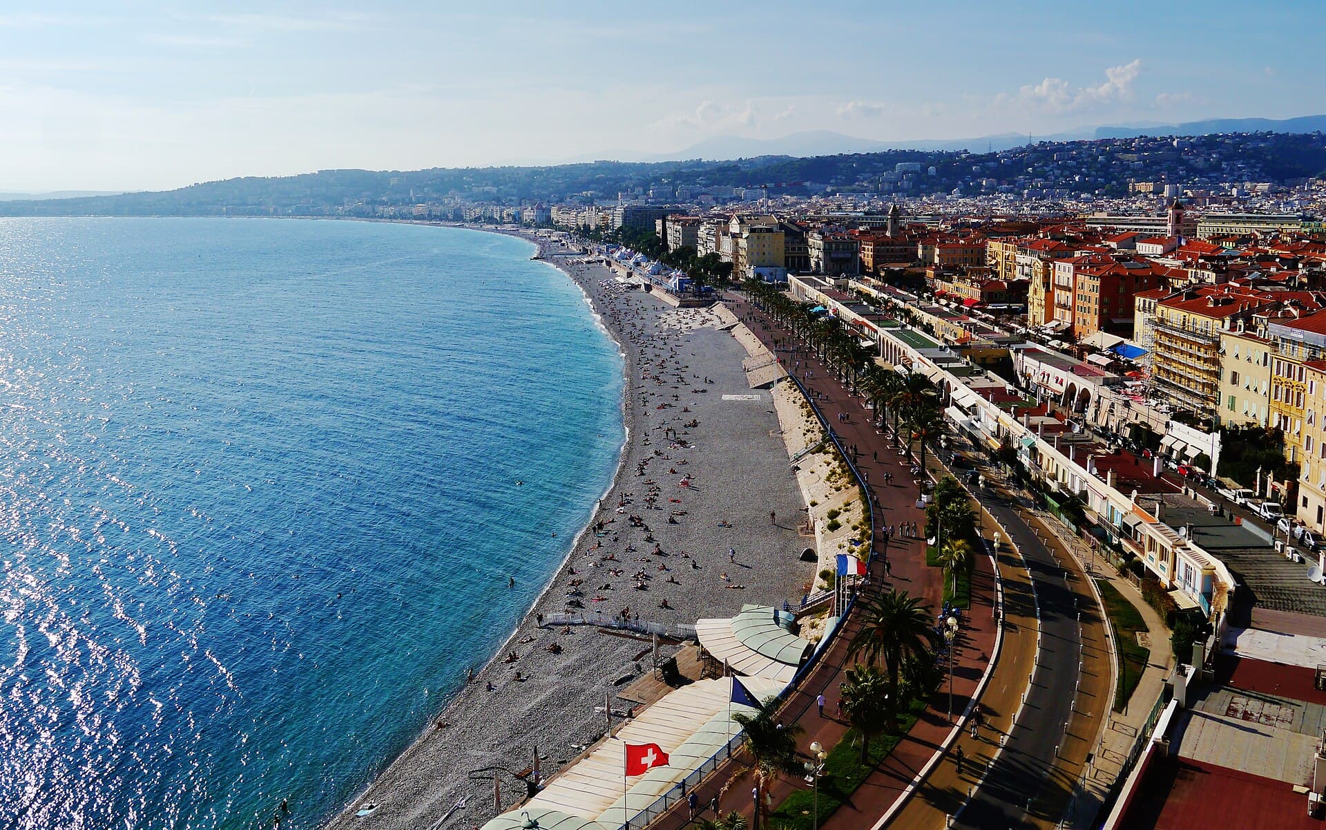 Plages publiques gratuites de Nice