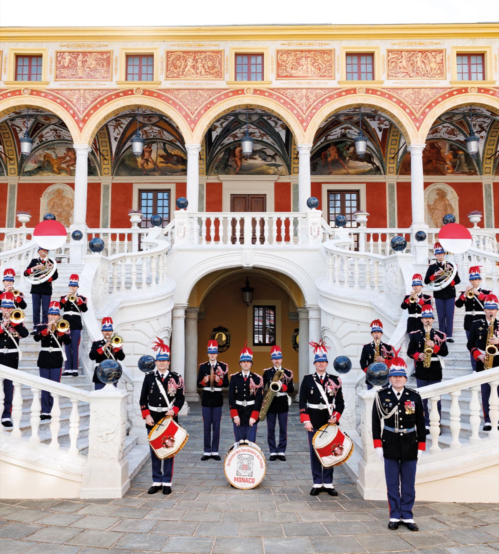 Concert de l'Orchestre des Carabiniers du Prince — 60 ans