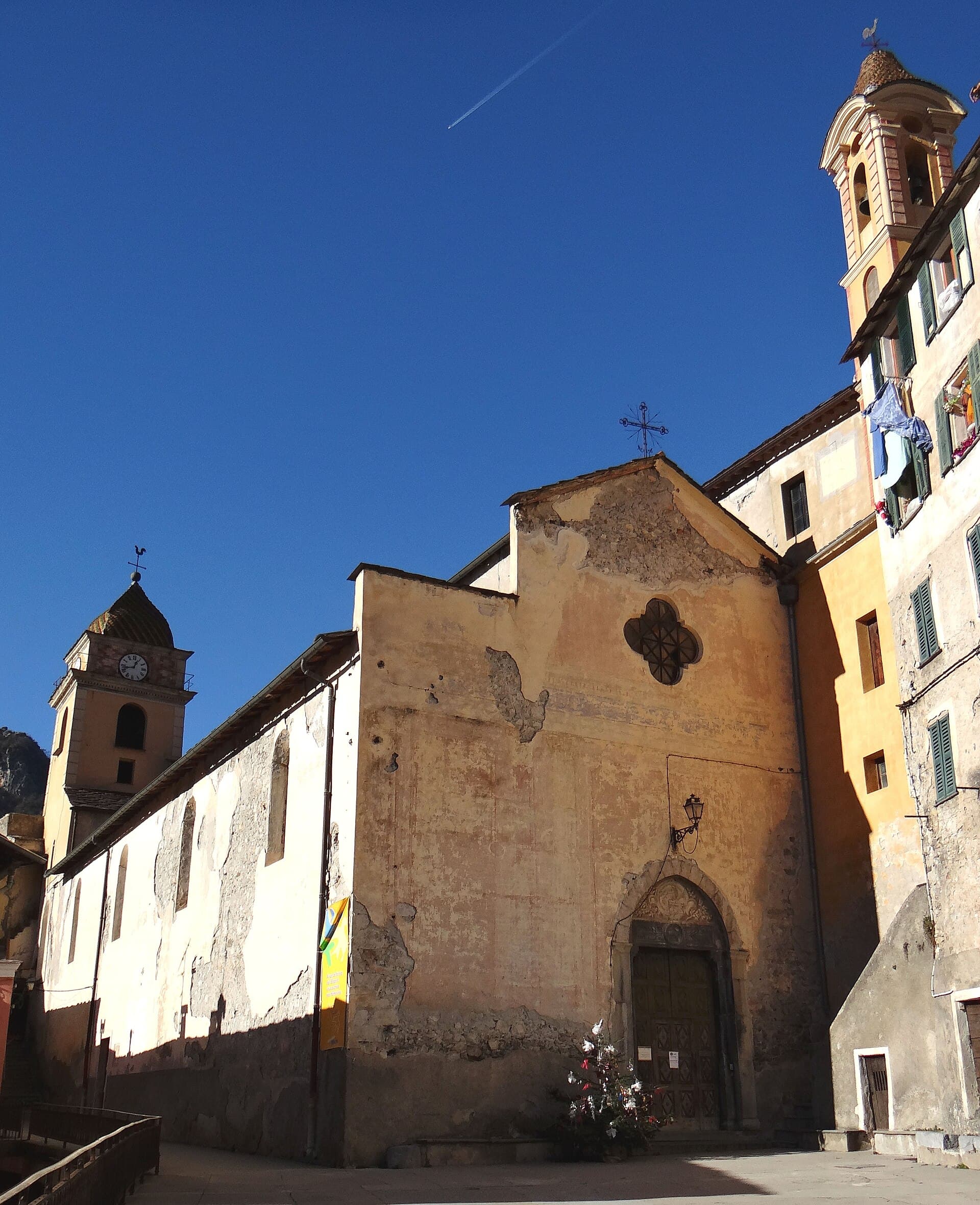 Église Saint-Sauveur de Saorge, un baroque flamboyant venu d'Italie