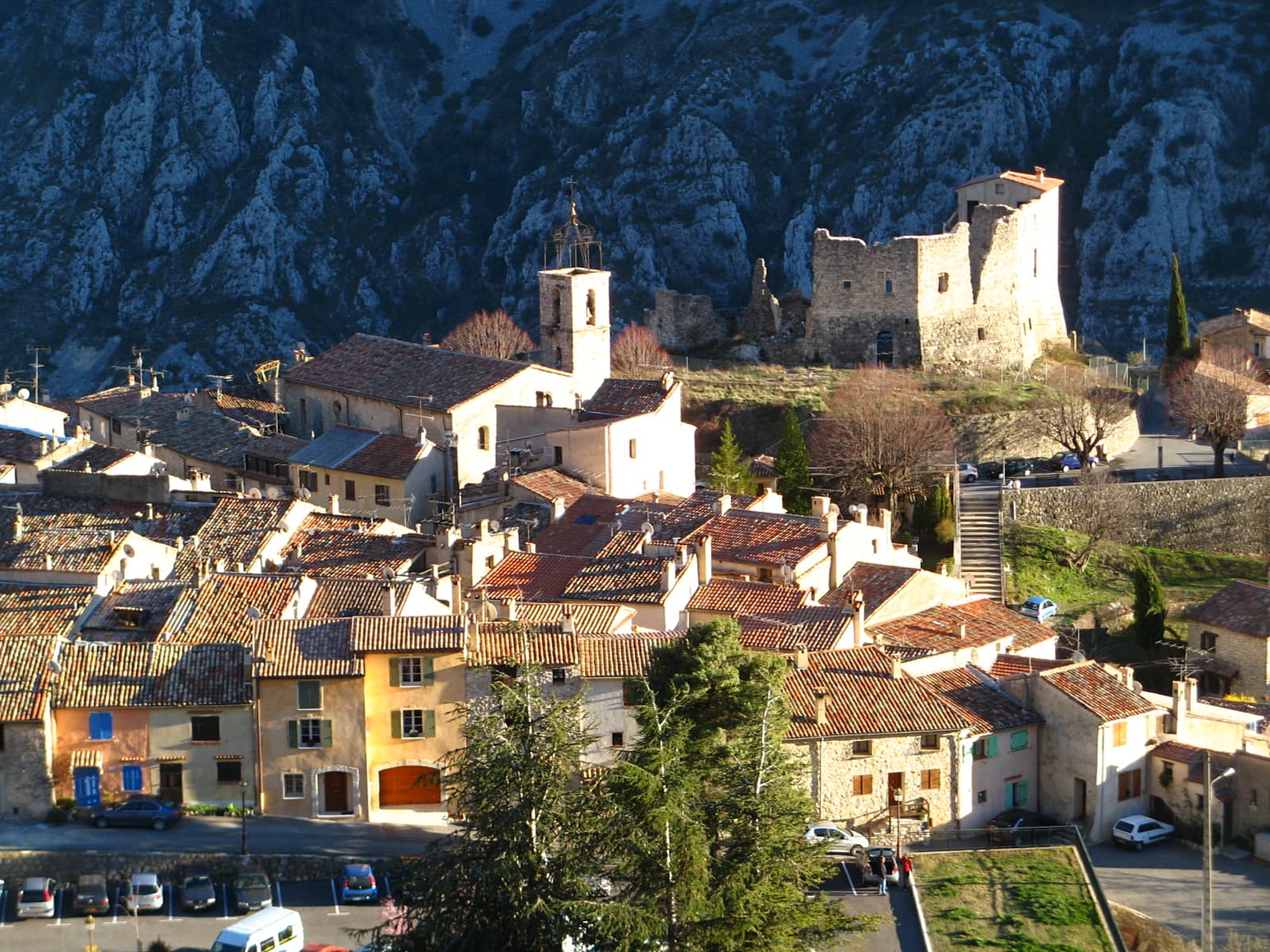 Village perché de Gréolières