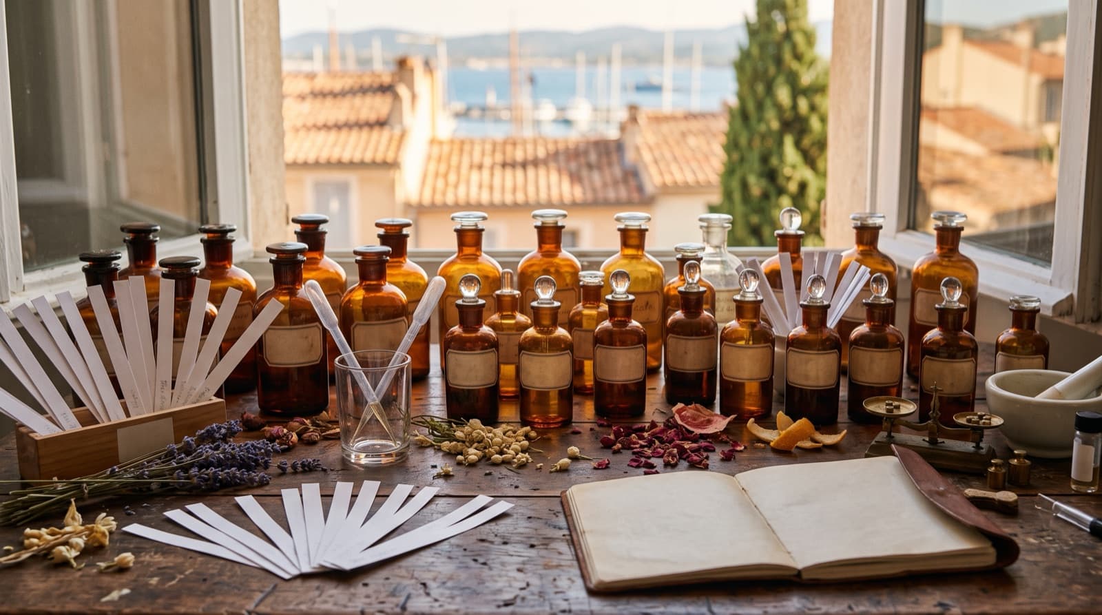 Atelier de création de parfum ou bougie