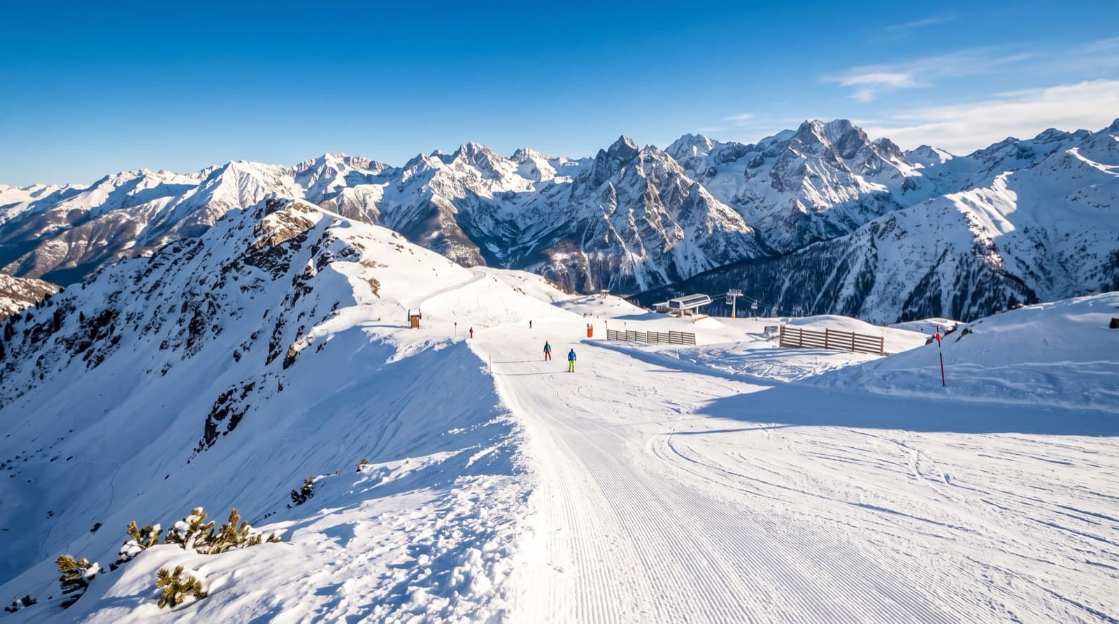 Le domaine skiable d'Auron