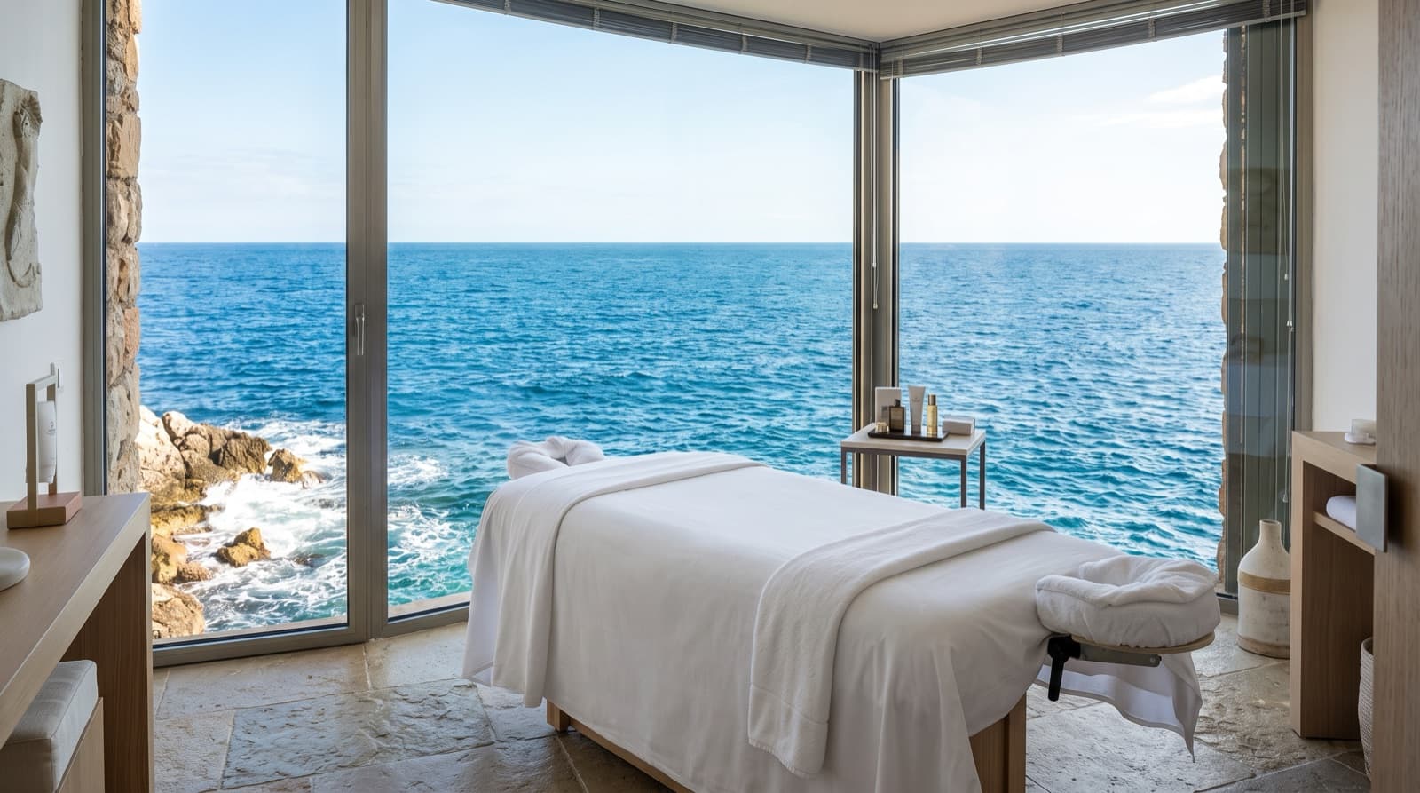 Spa by Sothys au Cap Estel, face à la Méditerranée
