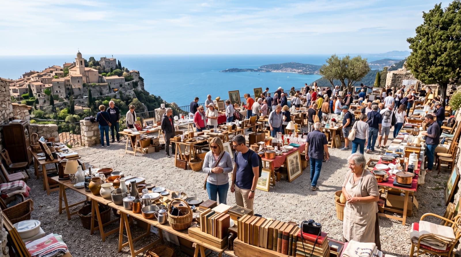 Vide-greniers du comité des fêtes d'Èze